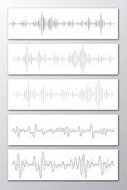 Ash White Concise Thin Line Sound Wave Vector Png Images Ai Free Download Pikbest Sound Wave Tattoo Sound Waves Sound Waves Design