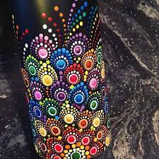 Kerri Melhoff Park The Dotted Turtle Fotos E Videos Do Instagram Hand Painted Wine Bottles Glass Bottles Art Bottle Painting