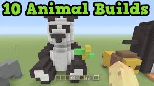 It all started with a fight in the anime world but ended with a friendship in a minecraft realm. Minecraft 10 Animals How To Build Them Youtube