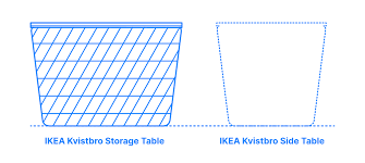 This coffee table with drawers and shelves has been rigorously tested to meet the standards for safety, performance, and durability and is backed by a 1 year. Ikea Kvistbro Storage Table Dimensions Drawings Dimensions Com