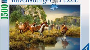 Check spelling or type a new query. Ravensburger Wild Horses 1500 Piece Puzzle The Puzzle Collections