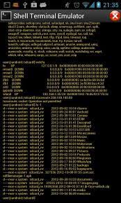 Descargando la increíble aplicación terminal emulator para android podrás acceder al shell de línea de comandos integrado de tu android! Shell Terminal Emulator 1 1 2 Descargar Apk Android Aptoide