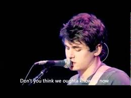 What was the meaning of the burning room by john mayer? John Mayer Slow Dancing In A Burning Room Lyrics Live Chords Chordify