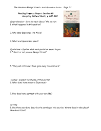 Maybe you would like to learn more about one of these? House On Mango Street Adult Education Guide 2008