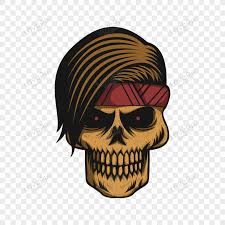 Cara membuat tengkorak dengan coreldraw tutorial grafisku photoshop coreldraw bahasa. Skull With Headband Png Image Psd File Free Download Lovepik 450008318