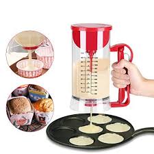 Distributeur De Pate A Gateau A Crepes Distributeur De Pate A Gateau Et Systeme De Melange Pancake Batter Dispenser Dispenser Diy Waffles Maker