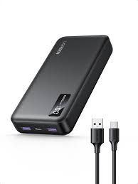 UGREEN 20000mAh PD-20W Power Bank with Built-in USB-C Connector