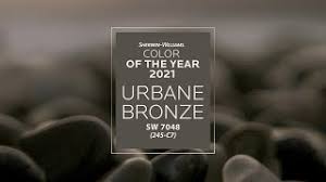 We did not find results for: 2021 Color Of The Year Urbane Bronze Sw 7048 Sherwin Williams