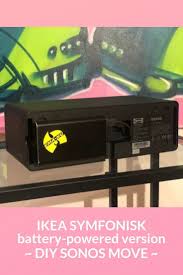Sonos Symfonisk Move The Battery Powered Speaker Ikea Hackers Sonos Ikea Bookshelf Speakers