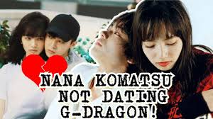 They were pictured enjoying an intimate dinner in september 2016, which led to reports of. Nana Komatsu Not Dating Bigbang Leader G Dragon Her Real Boyfriend Is Youtube