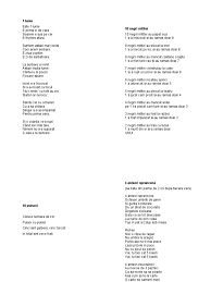 Acțiunea se va desfășura în toate sectoarele, conform programului de mai jos. Cantece Versuri