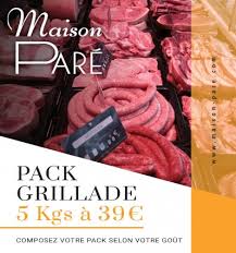 Pack Grillade 5 Kg Maison Pare