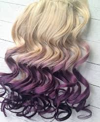 How to dip dye your hair at home. Marypurdy I Want These Clip Ins Blonde Violet Hair Extensions Violet Purple Ombre Purple Dipdye Burningman Blo Violet Hair Ombre Hair Blonde Dipped Hair