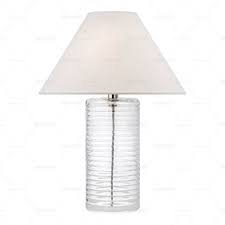 Ralph Lauren Home | Metropolis Table Lamp - Clear Glass | bregner.com