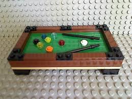 Lego Pool Table Green 8 Ball Billiards City Stick Town Sports Bar Tournament Lego En 2020 Meubles De Lego Idees Lego Projets De Lego