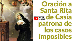 Mas ela seria batizada em santa maria dos pobres, em cássia, pois sua cidade natal não possuía ainda uma pia para batismo. Oracion A Santa Rita De Casia Patrona De Los Casos Imposibles Youtube