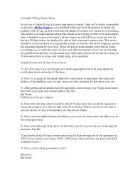 30 Day Notice To Vacate Letter Real Estate Forms Lettering Letter Form Being A Landlord