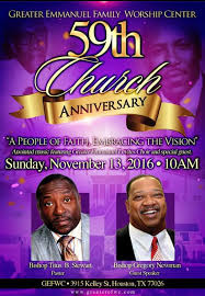 The line was down the block to get into this standing room only event. Greater Emmanuel Family Worship Center 59th Church Anniversary On Sun Nov 13 2016 At 10am Ft Bishop Titus B Stewart Pa Family Worship Pastor Guest Speakers