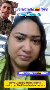 Situación alarmante del teniente Efraín José Molina