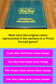 Well, what do you know? What Were The Original Colors Trivia Answers Quizzclub
