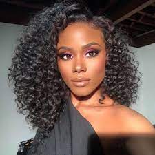 Pin By Lita J On Black Girl Magic Wig Hairstyles Human Hair Wigs Curly Hair Styles