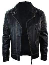 Men S Motorcycle Brando Black Bikers Punk Vintage Leather Jacket Leather Jacket Men Real Leather Jacket Black Leather Jacket Men