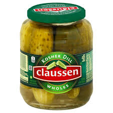 Pour the liquid over the cucumbers until they are covered. Claussen Whole Kosher Dill Pickles Shop Vegetables At H E B