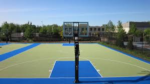 Can you place basketball court tile over grass? Basketball Court Fuxuan Flooring