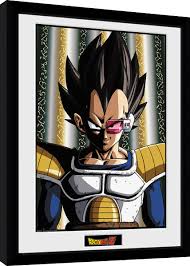 5 dc characters that would be great z fighters (& 5 that. Dragon Ball Z Vegeta Framed Poster Buy At Europosters