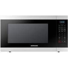 Samsung 1 9 Cu Ft Countertop Microwave With Sensor Cook In Stainless Steel Ms19m8000as In 2020 Microwave Countertops Countertop Microwave Oven
