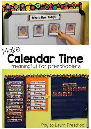 Make Calendar Time Meaningful For Preschoolers Preschool Circle Time Preschool Calendar Teaching Preschool