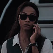 David Annabel and Zoe Saldana