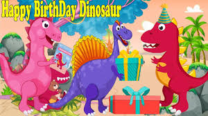 Kids and adults love posing in these, and the pictures can be sent to guests in their thank you. Happy Birthday The Good Dinosaur Dinosaurs Cartoons For Children By Nursery Rhymes Kids Songs Youtube