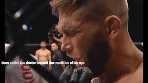 All because yair was talking. Jeremy Stephens Eye Poke Youtube