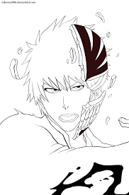 Select from 35970 printable crafts of cartoons, nature, animals, bible and many more. Kurosaki Ichigo Lineart By Inferno2446 On Deviantart