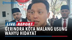 Gerindra Kota Malang Usung Wahyu Hidayat, Wakilnya Belum Tentu Ali  Muthohirin