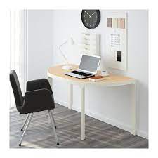 The stock ikea image below will give you the idea. Bekant Frame For Half Round Table Top White Ikea Half Round Table At Home Furniture Store Ikea