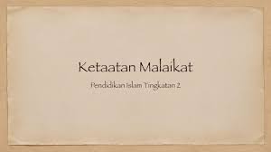 Soalan penilaian 2 pendidikan islam tingkatan 2 1. Pendidikan Islam Tingkatan 2 Ketaatan Malaikat Youtube