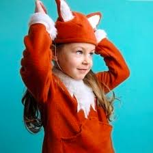7 Tolle Tierkostume Fur Kinder Nahen Mit Plusch Und Kunstfell Fuchs Kostum Kinder