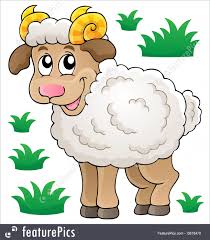 Domestic Animals Happy Cartoon Ram Stock Illustration I3818470 At Featurepics Formats.fbx.obj.max 2014 2048x2048 jpg textures. domestic animals happy cartoon ram stock illustration i3818470 at featurepics