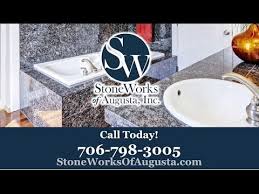 Countertops made out of granite, marble, quartz, laminate, soapstone and even recycled glass will all have different costs. Stoneworks Of Augusta Augusta Ga Countertops Youtube