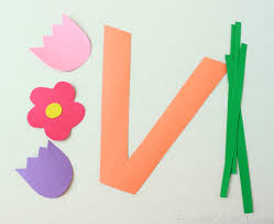 Illustration of alphabet for kids, letter v. Preschool Alphabet Book Uppercase Letter V From Abcs To Acts