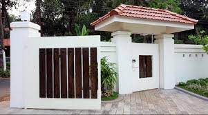 February kerala home design floor plans. Kerala Home Front Gate Design Home Design Inpirations