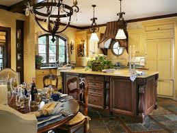 Make sure you check exotic materials (from weathered wood cabinets to copper countertops) for durability and food safety. French Country Kitchen Yellow Novocom Top