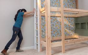 It can support up to 200 lbs. How To Build Diy Built In Bunk Beds Kids Bunk Bed Ideas Plans