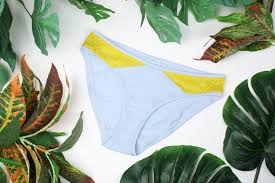 Damen Slip Hellblau Mit Spitze Gelb Unterhose Baumwolle Handgemacht Unterwasche Fur Sie Weihnachtsgeschenk Freundin Gelbe Spitze Hellblau Damen