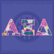 Alpha Xi Delta Letters Twill Floral Buy All Your Sorority And Fraternity Apparel With Greektshirtsthatrock T Alpha Xi Delta Sorority And Fraternity Alpha Xi