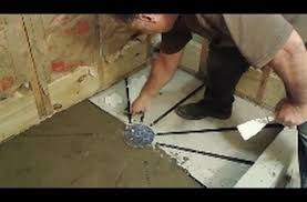 How To Install Shower Pre Slope Step By Step D I Y The Easy Way Youtube Diy Shower Pan Shower Pan Liner Shower Pan Installation