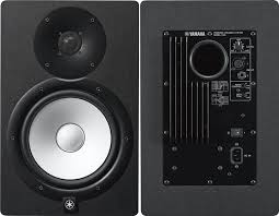 Yamaha Hs8 8 120w Bi Amp Powered Studio Monitor Studio Monitors Monitor Speakers Yamaha Monitors