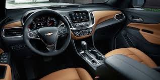 2019 Equinox Small Suv Interior Photo Jet Black Brandy Perforated Leather Small Suv Chevy Accessories Chevy Equinox